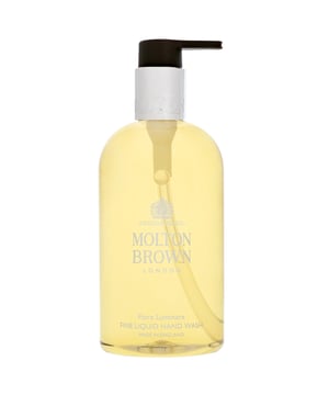 Indulge in the luxury of Molton Brown Flora Luminare Hand Wash, a premium skin cleanser that transforms your hand-washing routine. This exquisite product captures the essence of tropical landscapes with its radiant solar-floral fragrance. Experience a delightful blend of bitter almond, mandarin, olibanum, and petitgrain, leading to a heart of tiare absolute and jasmine. The earthy base notes of sandalwood and musk complete this sensory experience. Perfect for women, this cruelty-free hand wash is a must-have addition to your bath collection.