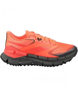 Marke: Reebok. Obermaterial: Stoff. Futterstoff: Stoff. Einlegesohle: Synthetischer Stoff. Mittelsohle: Floatride Energieschaum. Laufsohle: Hohe Traktion, Gummi. Ösen: 8. Marken Schuhzunge, Gepolsterter Schaftrand, Gepolsterte Zunge. Absatz: Niedriger Absatz. niedrig geschnitten. Design: Kontrast, Logo. Zehenstil: Rund. Zum Schnüren.