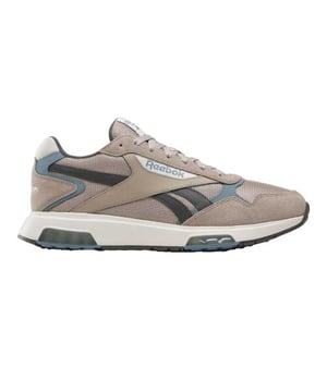 Obermaterial: Netzmaterial, Wildleder-Overlays. Marke: Reebok. Futterstoff: Stoff. Mittelsohle: gepolstert, Mikro-Luftbläschen. Laufsohle: Gummi. Absatz: Flach. Design: Kontrast Detail, Logo. Zehenstil: Rund. Zum Schnüren.
