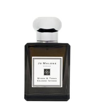 Experience the captivating scent of Jo Malone Myrrh & Tonka Intense Eau de Cologne Spray, a luxurious amber fragrance introduced in 2016. This unisex perfume opens with a soothing top note of Lavender, leading to a heart enriched with the warm essence of Omumbiri Myrrh. The fragrance culminates in a rich base of Tonka Bean, leaving a lasting impression. Perfect for both men and women, this elegant cologne is packaged in a stylish design, making it an ideal gift or a personal indulgence. Enjoy a unique olfactory journey with every spray.