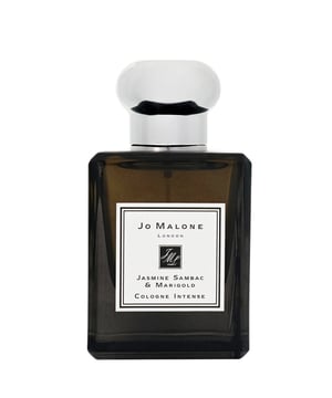 Experience the enchanting scent of Jo Malone Jasmine Sambac & Marigold Intense Eau de Cologne, a luxurious floral fragrance launched in 2018. This captivating perfume opens with a vibrant Marigold top note, leading to a rich heart of Jasmine Sambac that lingers beautifully. The warm base of Benzoin adds depth and allure, making it perfect for any occasion. This elegant 50ml spray is designed for women who appreciate the art of fragrance. Please note, packaging may vary.
