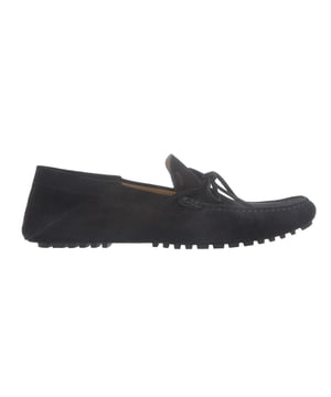 Boven: Suède. Buitenzool: Rubber. Vlakke. Ontwerp: Eenvoudig. Teenstijl: Rond. Sluiting: Slip-on.