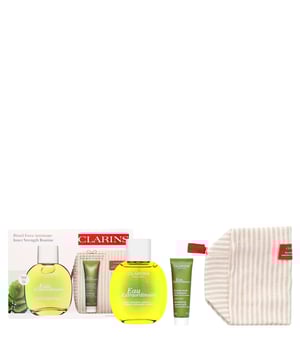 Experience the revitalizing power of the Clarins Inner Strength Gift Set, perfect for women who cherish self-care. This luxurious set includes a 100ml Eau Extraordinaire Treatment Fragrance, which features uplifting citrus notes blended with ginger, jasmine, and patchouli to energize your senses and hydrate your skin. The set also contains a 30ml Eau Extraordinaire Revitalizing Shower Milk for a refreshing cleanse that invigorates the body. Ideal for all skin types, this gift set is your go-to for a refreshing and revitalizing bath experience.