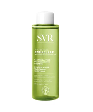 Experience the SVR Sebiaclear Micro-Peel Unclogging Renewal Essence, a gentle PHA exfoliating treatment designed for sensitive, combination-oily, and acne-prone skin. This effective essence purifies and unclogs pores, promoting refined skin texture for a visibly smoother, clearer complexion. Enjoy a refreshing and balanced feeling that enhances your natural beauty. For best results, apply with a cotton pad on your face each morning and/or evening after cleansing. Perfect for daily use, this skincare essential will help you achieve healthier-looking skin.