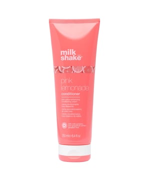 Experience the refreshing benefits of the milk_shake Pink Lemonade Conditioner. Formulated with milk proteins and grapefruit extract, this unique conditioner nourishes your hair while imparting a subtle pink hue. Designed to enhance your hair's beauty and vitality, it deeply conditions without compromising health. Simply apply to washed hair, focusing on the strands, and leave on for 5-20 minutes before rinsing thoroughly. Perfect for women seeking vibrant, healthy hair, this conditioner is a must-have in your hair care routine.