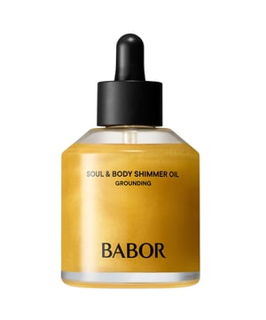 Experience the luxurious BABOR Soul & Body Shimmer Oil, designed to rejuvenate your skin and senses. This exquisite body oil features radiant glow particles enveloped in nourishing oils that melt effortlessly into your skin, leaving a stunningly beautiful complexion. Infused with essential oils and a warm, elegant fragrance, it promotes harmony and balance for a moment of pure indulgence. Enriched with oat kernel oil, rich in vitamin E, this oil protects against moisture loss and enhances your skin barrier. Shake well before use, apply to skin, and massage gently.