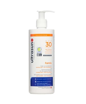 Protect your family with Ultrasun Family Sun Protection SPF30, suitable for all skin types, including sensitive skin. This high-performance sunscreen shields against UVA, UVB, and Infrared-A rays. Its hypoallergenic, oil-free formula is ideal for those prone to skin allergies. Dermatologist recommended, water-resistant, and non-greasy, it provides long-lasting protection. Apply 15 minutes before sun exposure for optimal results.