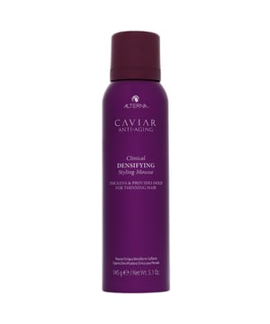 Transform your hair with Alterna Caviar Anti-Aging Densifying Styling Mousse. This lightweight formula thickens and strengthens hair, helping to prevent breakage for all hair types, including straight, wavy, curly, and coiled. Infused with premium Caviar Extract and Red Clover Densifying Complex, it enhances fullness and vitality without weighing your hair down. Clinically proven to improve texture and thickness, this mousse is perfect for women seeking healthy-looking hair. Simply shake, dispense a generous amount into your palm, and apply to damp hair before styling.