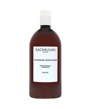 Transform your hair with SACHAJUAN Thickening Conditioner, formulated with Ocean Silk Technology. This Swedish haircare product nourishes and revitalizes, leaving your hair shiny and voluminous. Ideal for effortless haircare, this conditioner includes heat and UV protectants along with marine algae extracts to detangle and protect. Experience healthy, vibrant hair that feels fuller and manageable. Massage into clean hair, leave for a few minutes, and rinse. Suitable for all hair types, vegan, and cruelty-free.