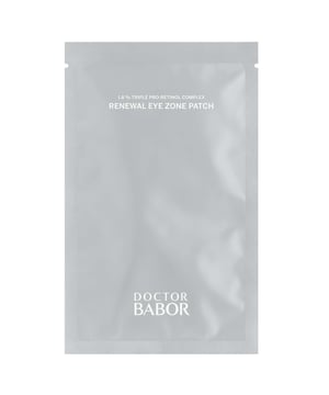 Revitalisieren Sie Ihre Augen mit den BABOR Doctor Babor Renewal Eye Zone Patches, die darauf ausgelegt sind, die Hautregeneration zu fördern und die Textur zu verbessern. Jedes Patch enthält eine kraftvolle Mischung aus Triple Pro-Retinol, einschließlich Retinylpalmitat, verkapseltem Retinol und Bakuchiol, um die Elastizität und Festigkeit zu steigern. Darüber hinaus minimiert 5% Niacinamid die Poren und gleicht den Hautton aus, während 1% Vitamin F die empfindliche Augenpartie beruhigt. Die einzigartige Oligopeptid-Formulierung bietet einen Botox-ähnlichen Effekt, indem sie die Mikromuskulatur entspannt. Ideal für Frauen sind diese Patches einfach in der Anwendung – einfach auf die gereinigte, trockene Haut auftragen und 10-15 Minuten einwirken lassen für ein erfrischtes, jugendliches Aussehen.