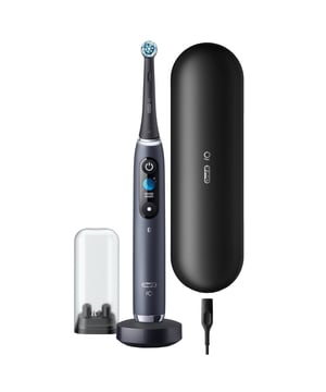 Discover the Oral-B iO 9 Black Electric Toothbrush, designed for an unparalleled brushing experience. This advanced toothbrush combines cutting-edge technology with sleek aesthetics, ensuring a gentle yet thorough clean. Experience 100% more plaque removal in just one week and up to 300% more along the gumline compared to manual brushes. Enjoy whiter teeth from day one, thanks to the dentist-inspired round brush head. With AI position detection, you’ll maximize coverage while tracking your brushing habits. Featuring 7 cleaning modes, a pressure sensor to protect your gums, and a convenient travel case, this toothbrush is your essential tool for maintaining optimal oral health.