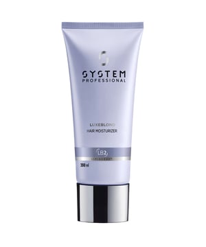 Transform your blonde hair with System Professional LuxeBlond Hair Moisturizer, designed for ultimate hydration and care. This innovative formula reduces hair breakage by up to 99% and enhances cool blonde tones instantly. Enriched with LipidCode Complex, it nourishes dry and damaged hair, improving manageability and reducing frizz for a revitalized, healthy appearance. For best results, apply a coin-sized amount to towel-dried hair, comb through, and either leave on (even overnight) or rinse after 30 seconds. Perfect for women seeking luxurious hair care.
