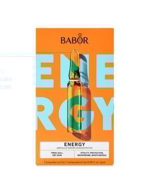 Experience the ultimate skin transformation with the BABOR Limited Edition ENERGY Ampoule Set. This remarkable collection includes four Algae Vitalizer Ampoules and three Multi Vitamin Ampoules, designed to rejuvenate and refresh your skin in just seven days. The Algae Vitalizer harnesses the power of algae extracts to hydrate and reduce wrinkles, while the Multi Vitamin Ampoule delivers a potent blend of vitamins for an unmatched skin boost. For optimal results, apply after cleansing and follow the easy application steps for radiant skin.