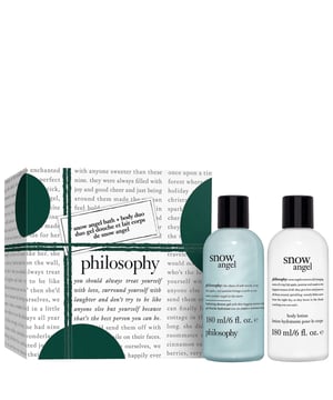Indulge in the delightful Philosophy Snow Angel Gift Set, perfect for women who cherish self-care. This luxurious set includes a hydrating shower gel and a rich body lotion, both formulated to provide exceptional moisture. The shower gel is infused with five times more hydrating ingredients, clinically proven to respect your skin's moisture barrier, while the body lotion offers creamy, everyday hydration. Enjoy a refreshing bathing experience with a gentle scent. Set includes: 180ml Philosophy Snow Angel Shower Gel and 180ml Philosophy Snow Angel Body Lotion.