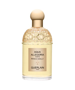 Discover the enchanting scent of Guerlain Aqua Allegoria Bosca Vanilla Forte Eau de Parfum Spray. This unisex fragrance captures the essence of a sun-kissed beach with a delightful blend of fresh bergamot, invigorating eucalyptus, and warm solar notes. The heart reveals the captivating aroma of immortelle flowers, leading to a luxurious base of salty vanilla, driftwood, and musk. Perfect for any occasion, this 125ml bottle is a must-have for fragrance lovers seeking a unique summer experience.