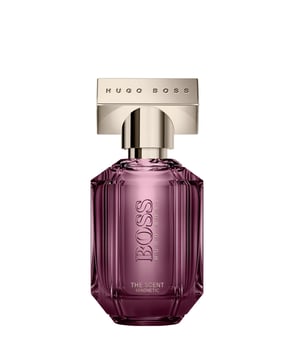 Unleash your allure with HUGO BOSS BOSS The Scent Magnetic Eau de Parfum for Women. This captivating fragrance enhances the original BOSS The Scent with top notes of dark Osmanthus flower, creating a sensual impact. The heart reveals velvety ambrette seeds, leading to a base of pure white musk, elevating its magnetic charm. Housed in a stunning diamond-shaped bottle with a deep purple finish and an elegant gold cap, this long-lasting ambery, musky perfume is perfect for any occasion. Embrace your seductive side with this exquisite 30ml fragrance.