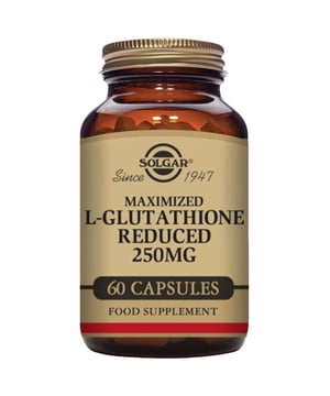 Discover the power of Solgar Maximised L-Glutathione Reduced 250mg, a premium-quality supplement designed to support your health. Each vegetable capsule delivers a potent dose of L-Glutathione, an essential amino acid crucial for liver detoxification and overall wellness. Made from naturally sourced ingredients, this vegan-friendly product is free from artificial additives and allergens. Trusted by consumers for over 70 years, Solgar is committed to sustainability with eco-friendly packaging. Take one capsule daily to enhance your body's amino acid levels and promote better health.