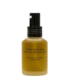 Experience the nourishing power of Made By Coopers Comforting Face & Body Oil. This 60ml oil is expertly crafted with cold-pressed, vitamin-rich plant oils and infused with natural essential oils to provide deep hydration without a greasy residue. Ideal for daily use, it soothes the skin, enhances elasticity, and promotes cell renewal while alleviating inflammation. Perfect for post-bath application or as a luxurious massage oil, this cruelty-free product is registered by The Vegan Society, ensuring a guilt-free indulgence for your skincare routine.