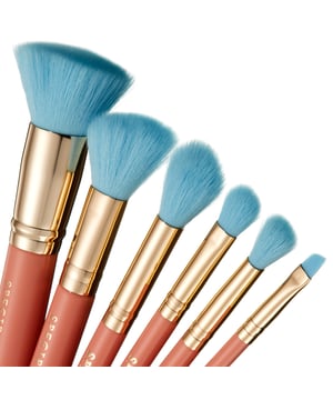 Elevate your makeup routine with the Spectrum Disney Dumbo 6 Piece Mini Makeup Brush Set. This enchanting set features six expertly crafted mini brushes designed for foundation, cheeks, eyes, and brows, making it ideal for any makeup enthusiast. Each brush is beautifully themed after Dumbo, adding a touch of Disney magic to your beauty collection. Packaged in eco-friendly, gift-ready packaging, it's the perfect gift for yourself or a loved one. Experience seamless application and playful charm with every brush stroke.
