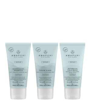 Discover the Paul Mitchell Awapuhi Wild Ginger Nourishing Travel Kit, perfect for maintaining healthy, vibrant hair while traveling. This luxurious set includes a 75ml Awapuhi Wild Ginger Nourishing Shampoo, a 75ml Cream Rinse, and a 75ml Intensive Treatment. Each product is formulated with KeraTriplex®, a blend of keratin proteins that repairs and rejuvenates all hair types, especially color-treated and chemically processed hair. Enjoy the moisturizing benefits of natural awapuhi extract for enhanced manageability and shine, ideal for women seeking travel-friendly hair care.