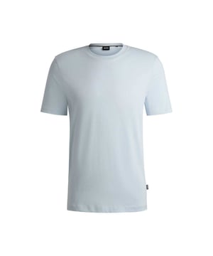 100% Baumwolle. Gewebe: Trikot, Stretch. Design: Logo, Unifarben. Passform: Regulär. Rundhalsausschnitt. Kurzärmlig. M: 102 cm. L: 112 cm. XL: 121,92 cm. XXL: 132 cm.