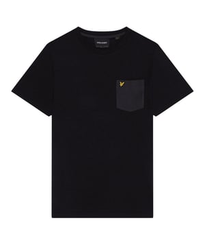 100% Katoen. Ontwerp: Logo, eenvoudig. Halslijn: Crew Neck, Ribbed. Mouwtype: Korte mouwen. Ton-sur-ton zak. Geschikt: Regelmatig. XS: 34,5 in. S: 37 in. M: 39 in. L: 41,5 in. XL: 44 in. XXL: 47,5 in.