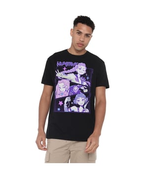 100% ringgesponnen katoen. Stof: Halfzwaar, Voorgekrompen, Weefsel. Ontwerp: Anime, Bedrukt, Sterren, Tekst. Personages: Huntr/X. Hals: Crew Neck. Mouwtype: Korte mouwen. Zoom: Recht. Stoftechnologie: Ademend. Tagless. 100% Officieel Gelicentieerd. Geschikt: Regelmatig. S: 36 in. M: 40 in. L: 44 in. XL: 48 in. XXL: 52 in. 3XL: 56 in. 4XL: 60 in. 5XL: 64 in.