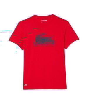 Materiaal: Katoenmengsel. Stof: Jersey. Ontwerp: Logo, Effen, Gedrukt. Hals: Crew Neck. Mouwtype: Korte mouwen. Stoftechnologie: Lichtgewicht, vochtafvoerend, ultradroog. Geschikt: Regelmatig. S: 37 in. M: 40 in.