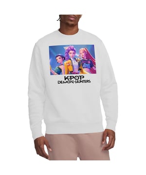 50% Katoen, 50% Polyester. Stof: Halfzwaar, Voorgekrompen, Weefsel. Personages: Huntr/X. Ontwerp: Logo, Foto. Stoftechnologie: Ademend. Mouwtype: Met lange mouwen. Manchet: Ribbel. Tagless. Geschikt: Regelmatig. Bevestiging: Trek aan de achterkant. 100% Officieel Gelicentieerd. S: 40 in. M: 44 in. L: 48 in. XL: 50 in. XXL: 54 in.