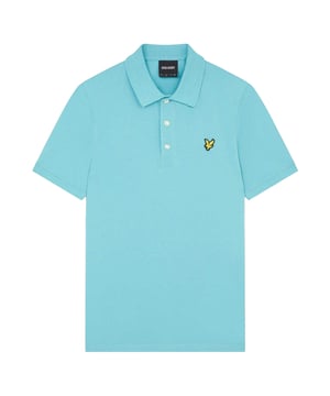 97% Baumwolle, 3% Elastan. Gewebetechnik: Stretch. Gewebe: Trikot. Design: Gesticktes Logo, Unifarben. Passform: Regulär. Geknöpft, Gerippter Kragen. Bündchen: gerippt. Kurzärmlig. XS, XS: 87,63 cm, 87,63 cm. S: 93,98 cm. M: 100 cm. L: 105,5 cm.