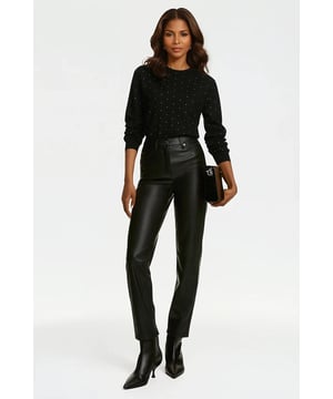 This sparkle jumper is just the one for the party season. It's made in a regular fit, with a neat crew neckline and slightly dropped sleeves that drape elegantly off the shoulders. The soft-touch knit feels luxuriously smooth against skin.
Regular-Knit Viscose
Fit: Relaxed Fit
Sizing: As expected
Length: 22" Shoulder to Hem
These are surplus stock originally made for Marks and Spencer.
