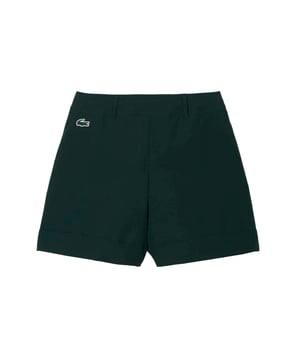 Polyester. Gewebe: Taft. Design: Logo. Taschenart: 2 Taschen hinten. Gewebetechnik: Leicht, Stretch. Gürtelschlaufen. Taille: mit Kordelzug.