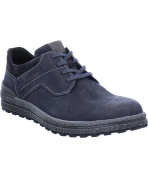 Im Herbst und Winter begleitet Dich dieser Herren-Halbschuh Emil 24. Die Schnürung bietet einen guten Halt und einen problemlosen Einstieg in den Schuh. Das Nubuk-Leder sorgt für ein langes Schuhleben. Mit der Weite H ist der Halbschuh Emil 24 besonders bequem für kräftige Füße. Dieses alltagstaugliche Modell Emil 24 gibt Dir die Freiheit Deinen Weg zu gehen.