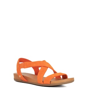 Meet the sandals you'll be living in this summer. Comfortable and stylish, they feature soft straps and a subtle wedge sole.