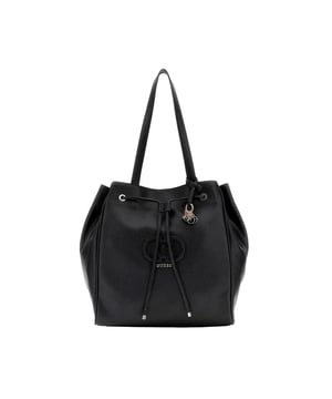 Sacs à main Guess Calebra Femme Noir Synthétique. Authentique Bagagerie de la marque Guess - design streetwear/sportswear de Guess - Guess pour Femme fashion, parfait pour la vie de tous les jours - Sacs à main Guess de couleur Noir s'associe parfaitement avec le reste de votre dressing - matiere Synthétique confortable -   classic - Calebra -