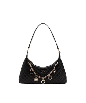 Sacs à main Guess Everlee Femme Noir Synthétique. Authentique Bagagerie de la marque Guess - design streetwear/sportswear de Guess - Guess pour Femme fashion, parfait pour la vie de tous les jours - Sacs à main Guess de couleur Noir s'associe parfaitement avec le reste de votre dressing - matiere Synthétique confortable -   classic - Everlee -