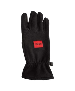 Marke: Hugo. Polyamid, Polyester. Gewebe: Fleece. Clip, Kunstleder-Handfläche, Fingerspitzen für Touchscreen, Ungefüttert. Bündchen: Elastisch. Design: Logo. Zum Anschlüpfen.