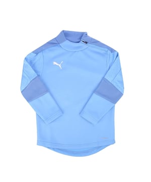 87% Polyester, 13% Elastane. Ontwerp: Embleem, Gepatroonleerd. Hals: Crew Neck. Drop Hem, Mesh Gusset. Mouwtype: Met lange mouwen. Bevestiging: Trek aan de achterkant. 5-6 jaar: 24 in. 7-8 jaar: 26 in. 9-10 jaar: 28 in. 11-12 jaar: 32 in. 13-14 jaar: 34 in.