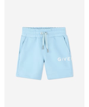 Givenchy combine classicism with subversion in their visually compelling portraits. These baby boys sea shorts are reflective of the French luxury label's sleek high quality and versatile edge. Engineered in the finest high quality, showcasing an elasticated drawstring waist, Givenchy print on the side, and a 4G print on the back pocket. Fleece 85 Organic Cotton, 15 Polyester