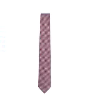 52% Zijde, 48% Polyester. Stof: Jacquard, Geweven. Lengte: 148cm. Breedte: 7.5cm. Ontwerp: All-over print, logo.