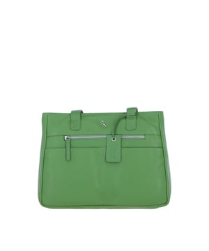 This sleek and functional shoulder bag seamlessly blends style with convenience, featuring a zip opening and silver-colored hardware for a polished finish. Crafted from premium leather hides, it offers a sophisticated look suitable for both casual and professional settings. Designed for practicality, it includes multiple compartments—three internal pockets and four external pockets—ensuring organized storage for valuables and easy access to essentials. With a spacious design (36 cm x 9 cm x 27 cm) and a comfortable 29 cm strap length, this bag is perfect for daily use while maintaining an effortlessly chic appeal.