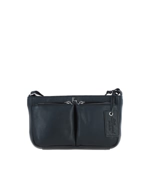 Elevate your everyday style with this elegant ladies' leather crossbody bag, crafted from premium real leather for a timeless and sophisticated look. Designed for both style and functionality, it features a sleek silhouette with ample storage, including two internal pockets, two external zip compartments, and one external pocket. The secure silver-colored hardware adds a polished finish, while the adjustable strap (33 cm - 58 cm) ensures a customized fit. With dimensions of 25 cm (L) x 5.5 cm (W) x 15 cm (H), this bag is the perfect blend of elegance and practicality.