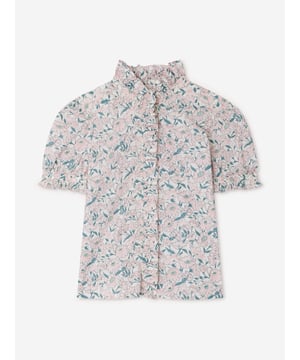 Introducing the sublime Girls Floral Cindy Blouse in Pink by Bonpoint, the quintessential addition to your little girl's wardrobe for SS2025. Crafted with elegance, this blouse is an emblem of chic comfort. Key features include Enchanting Floral Design Blooming with style, perfect for vibrant spring days. Luxe Fabric Exceptionally soft, ensuring comfort with every wear. Versatile Appeal Ideal for casual outings or festive occasions. Secure this exquisite piece now and add a touch of Bonpoint elegance to her collection!