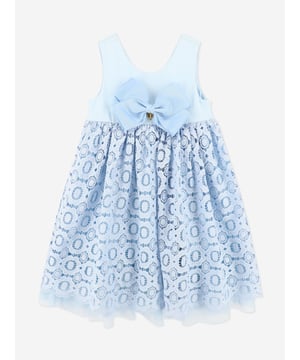 Introducing the Girls Corella Lace Dress in Blue from Angels Face, an essential high-end piece for SS2025. Exquisitely tailored for elegance and comfort Enchanting Blue Lace Delicate, sky-blue lace overlays bring refined charm to any occasion. Luxurious Comfort Expertly crafted for easy wear, ensuring your girl feels as fabulous as she looks. Perfect for Parties Stand out at any event with this stunning design. Elevate her wardrobe with this chic, timeless dress from Angels Face. Secure yours today!