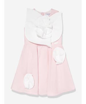 Introducing the exquisite Girls Peony Flower Dress in Pink by Jessie and James, a quintessential addition for SS2025, designed to enchant and delight. Elegant Design Crafted with a delicate peony print, exuding timeless grace and femininity. Luxurious Fabric Tailored from premium fabric, ensuring both comfort and durability for any occasion. Vibrant Pink Hue A charming, rich pink shade that captures the essence of spring and fashion-forward allure.Enrich your little girl's wardrobe with this splendid piece from Jessie and James. Secure the season's must-have now!