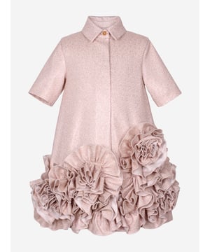 Introducing the exquisite Girls Dream On Frilly Flower Dress in Pink by Jessie and James, a splendid addition to your little girls wardrobe for SS2025. This enchanting piece is perfect for making any day special. Key features include Luxurious Design Delicately crafted with frills and floral accents to captivate and charm. Vibrant Pink Hue A bright and cheerful pink that compliments any occasion. Supreme Comfort Constructed with soft, premium fabrics for all-day wearability.Elevate her style with Jessie and James. Order now for a touch of elegance!