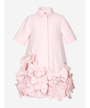 Introducing the exquisite Girls Dotty Jacquard Bow Tie Dress in Pink by Jessie and James, an essential addition to your girl's SS2025 wardrobe. This dress artfully blends sophistication with whimsy, perfect for any spring occasion. Here are the standout features Elegant Jacquard Fabric Expertly crafted with high-quality jacquard, offering a luxurious feel. Charming Bow Detail Features a delightful bow tie at the waist, enhancing its playful elegance. Vibrant Pink Shade Rendered in a stunning pink that captures the joy and brightness of spring.Elevate your little one's style with this captivating dress, destined to turn heads and sprinkle joy. Order now!