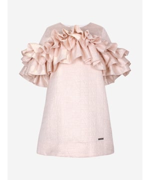 Introducing the exquisite Girls Flutterby A-Line Ruffle Dress in Pink by Jessie and James, an essential addition for SS2025. Meticulously designed to infuse charm elegance into your girl's wardrobe Enchanting A-Line Silhouette Flatters flows gracefully with every move. Delicate Ruffles Adds a whimsical flourish to the hemline. Soft Pink Palette Perfect for versatile styling options.Revitalize her wardrobe with this stylish and comfortable piece. Shop now!
