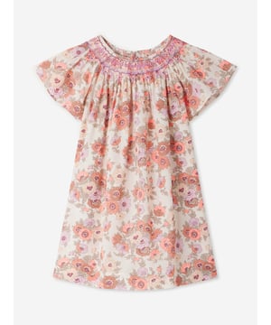 Introducing the exquisite Girls Floral Arlene Dress in Pink by Bonpoint, an essential addition to every discerning young girl's wardrobe for SS2025. Celebrate elegance and youthful charm in this beautifully crafted piece. Exquisite Floral Design Delicate pink blossoms evoke a sense of enchanting spring gardens. Luxury Fabric Crafted from the finest materials ensuring both comfort and durability. Perfect Fit Tailored to flatter, ensuring your little one looks her best at every occasion.Elevate her style this season with Bonpoint's hallmark of sophistication. Order now!