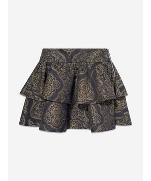 Introducing the exquisite Girls Jacquard Ruffle Skirt in Navy by Etro, an impeccable choice for SS2025. This skirt effortlessly melds opulence with youthful charm, perfect for any stylish young lady's wardrobe. Key features include Lavish Jacquard Fabric Crafted from high-quality jacquard, ensuring durability and luxury. Charming Ruffle Detail Adds a whimsical touch and dynamic movement. Elegant Navy Hue Versatile and timeless, offering endless styling options.Elevate her ensemble with this must-have piece from Etro where style meets sophistication. Order now!